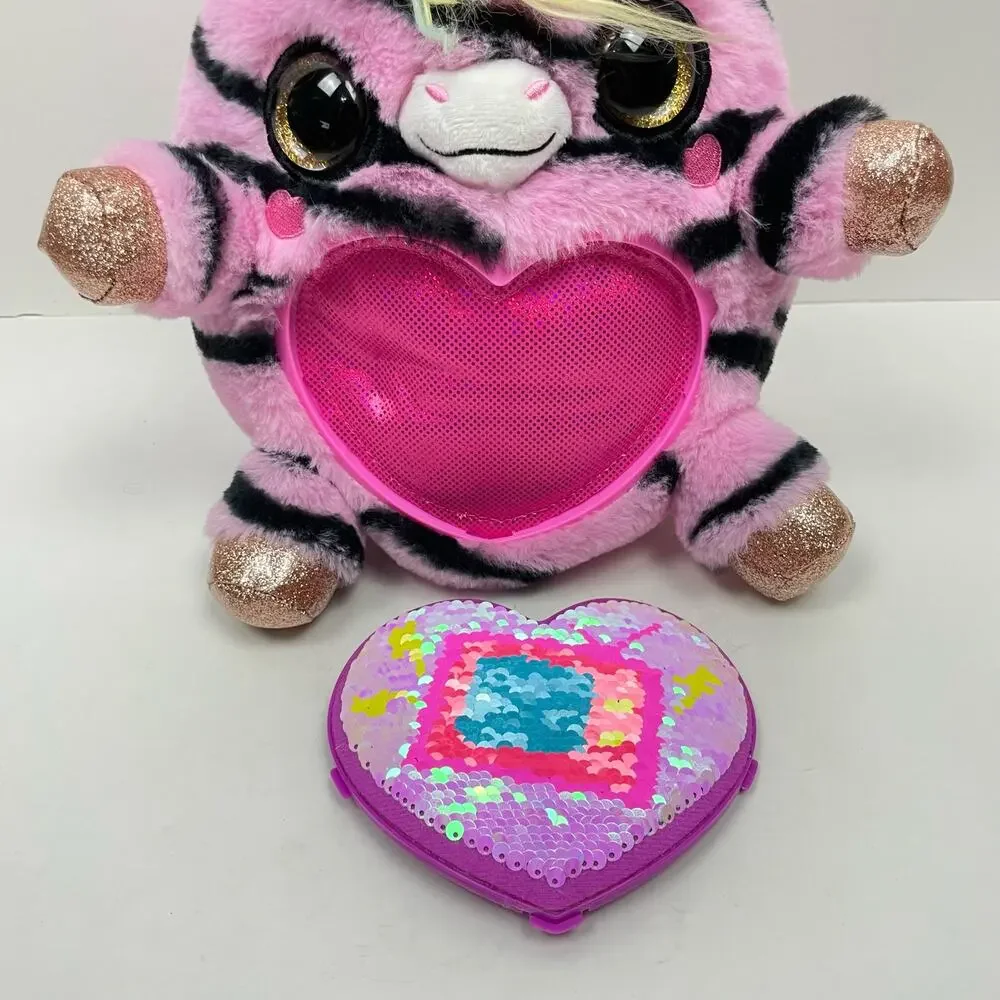 Rainbocorn | Wild Heart Surprise TV Unicorn Zebra Series 3 Collectible Plush 11”